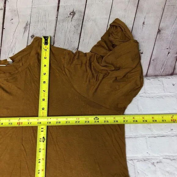 LOGO Lori Goldstein Women Long Sleeve Tee T-Shirt Top Size 3X Rayon Blend M187 7 - Picture 4 of 14